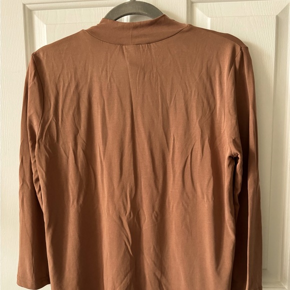 For The Republic Top, Sm, Mock Turtle Neck, 3/4 “ sleeves, NWOT - Picture 1 of 7